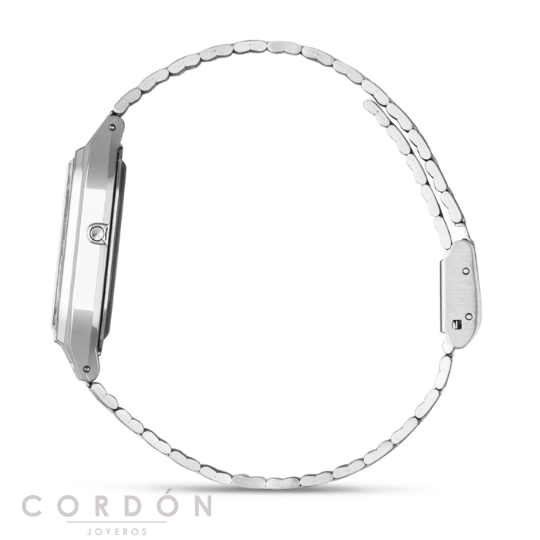 Correa de acero inoxidable del reloj Casio Vintage AQ-230