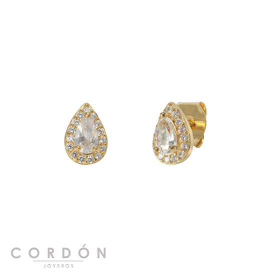 pendientes-plata-dorados-lagrima-circonitas