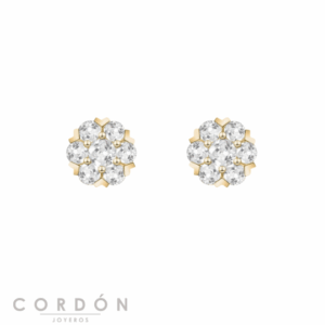 pendientes-plata-dorados-roseton-circonitas-9mm