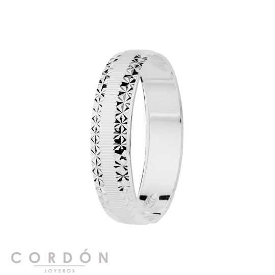 alianza-oro-blanco-18k-diamantada-mate-4mm