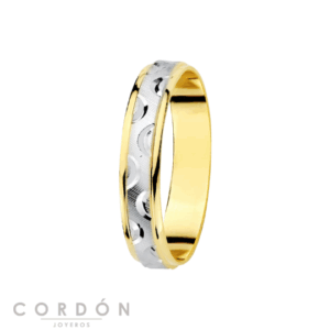 alianza-oro-blanco-bicolor-dorado-4mm