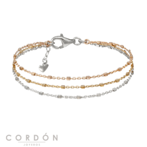 pulsera-plata-cadenas-tricolor