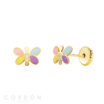 pendientes-bebe-oro-18k-libelula-esmalte-7x5mm