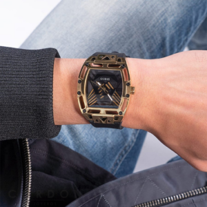 reloj-guess-continental-oro-y-piel