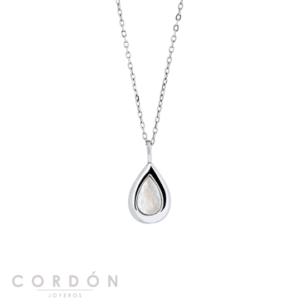 Colgante Vidal Vidal X1836940 Teara de plata de ley 925 con gota de madreperla vista completa