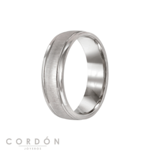 alianza-plata-plana-mate-brillo-6mm