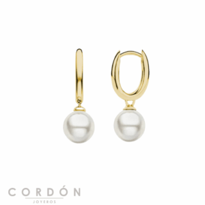 aros-plata-dorados-perla-8x22mm