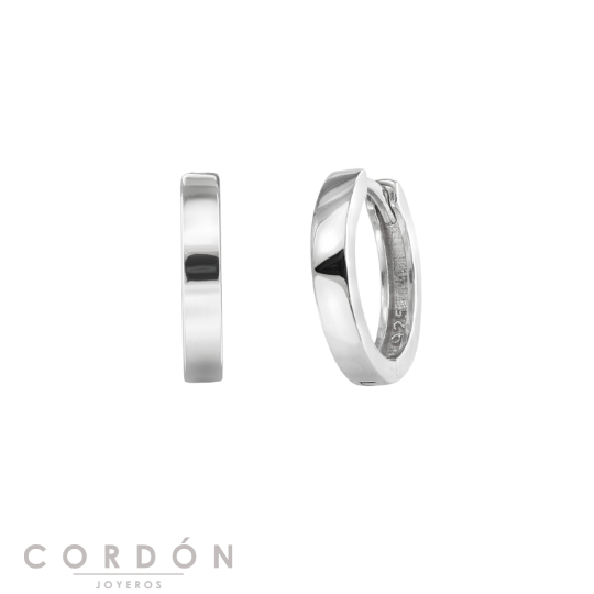 aros-plata-redondos-lisos