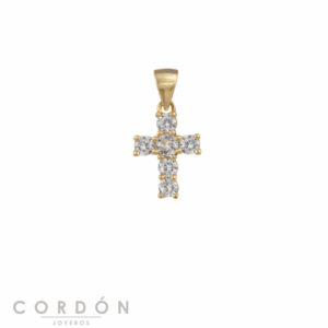 cruz-plata-dorada-circonitas-11x14mm
