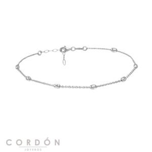 tobillera-plata-bolas