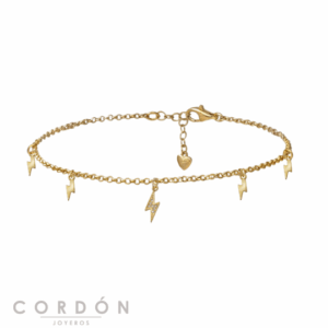 tobillera-plata-dorada-rayos