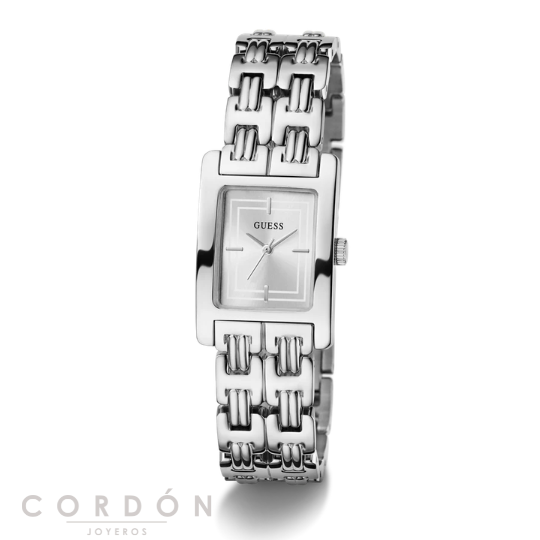 Brazalete de eslabones trabajados en acero reciclado Guess Cove