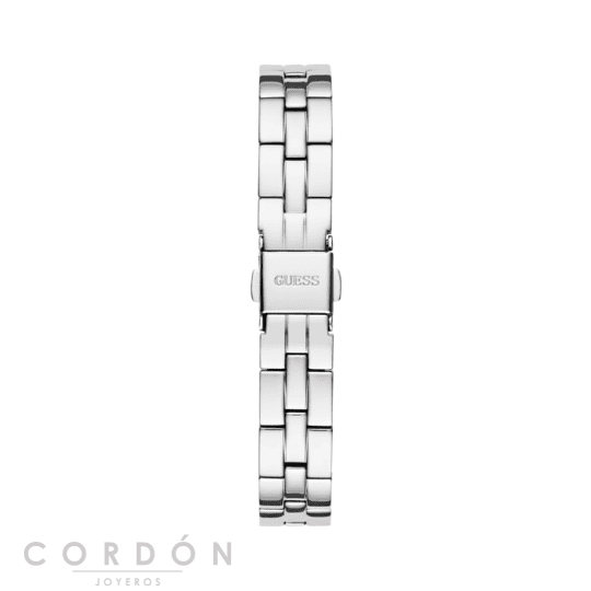 Perfil lateral del Reloj Guess Array con cierre deployant
