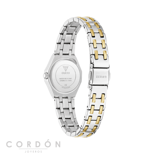 Brazalete jubilee bicolor oro acero reciclado Guess Pixie
