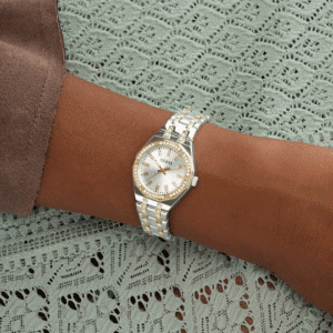 Reloj Guess mujer bicolor oro 25 mm uso diario