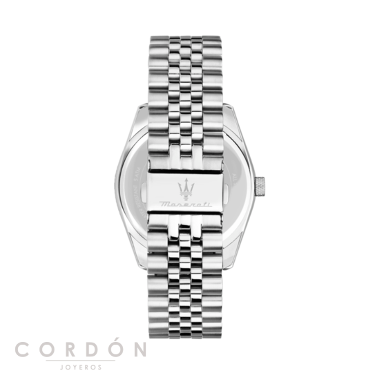Correa jubilee de acero inoxidable del Maserati Attrazione hombre