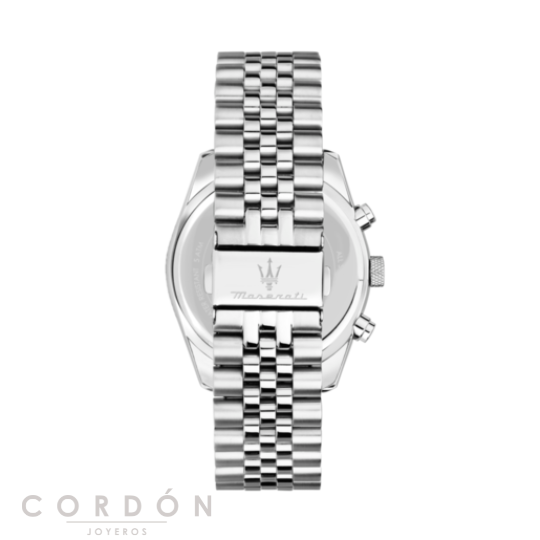 Correa jubilee de acero inoxidable del Maserati Attrazione hombre