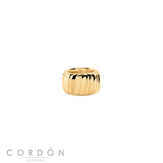 Colgante Lucky Textura Agatha 02880396-157-TU separador dorado con textura vista completa